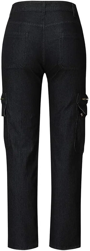 Джинсы свободные, женские, Low Rise Baggy, Black — фото 3