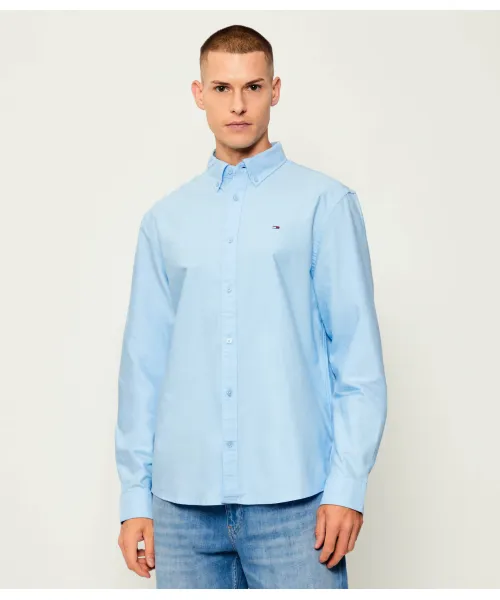 

Рубашка Regular fit Tommy Jeans, синий