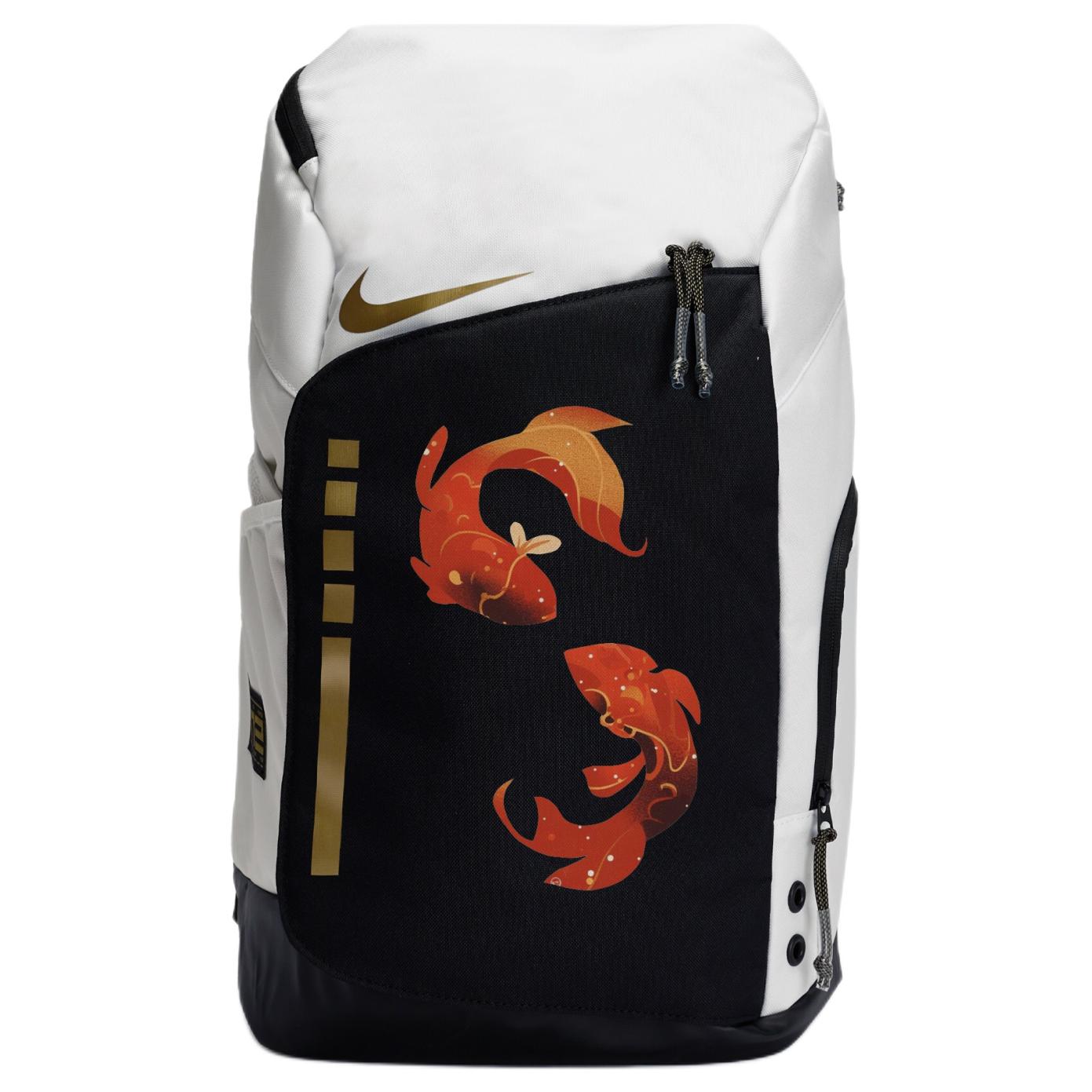 

Nike Тканевый рюкзак унисекс черный белый, Pisces Roaming