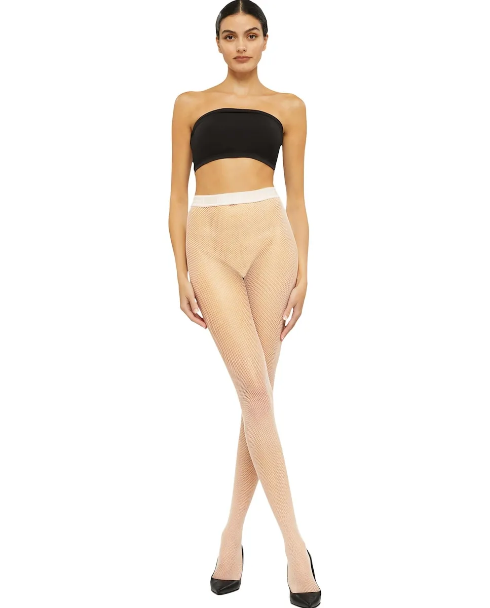 

Трусики сетчатые матовые Wolford, белый