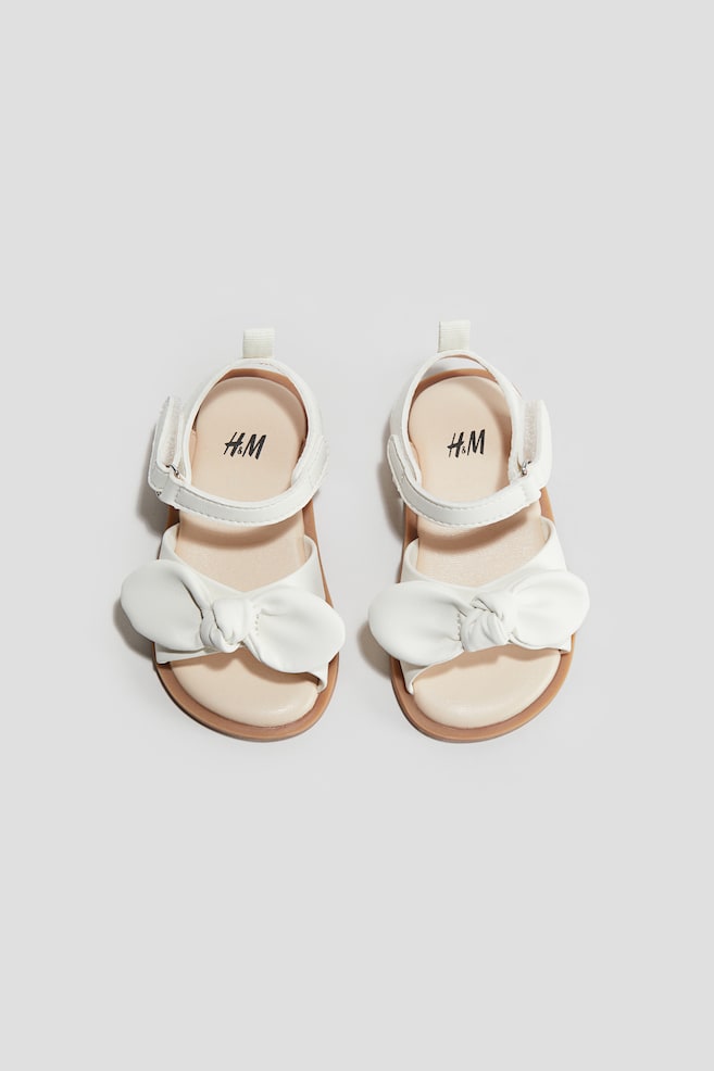 

Сандалии с аппликациями H&M, белый