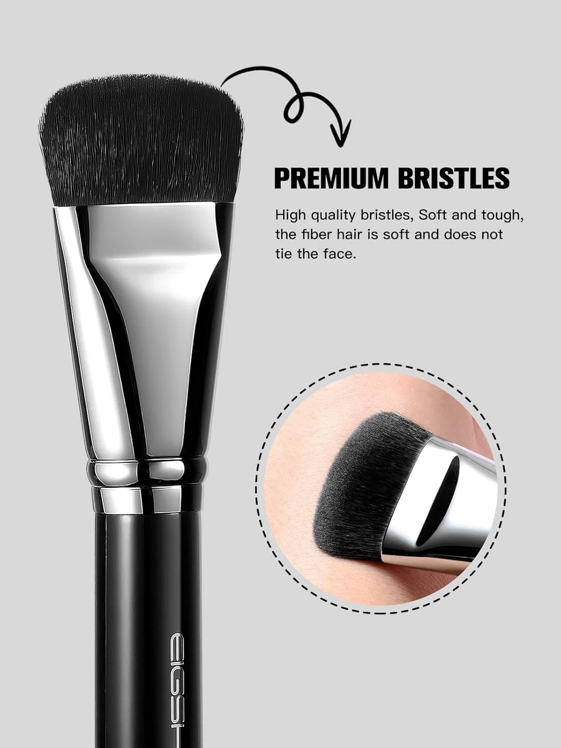 Плоская кисть для контуринга «Flat Contour Brush» от EIGSHOW Eigshow, F623 — фото 2