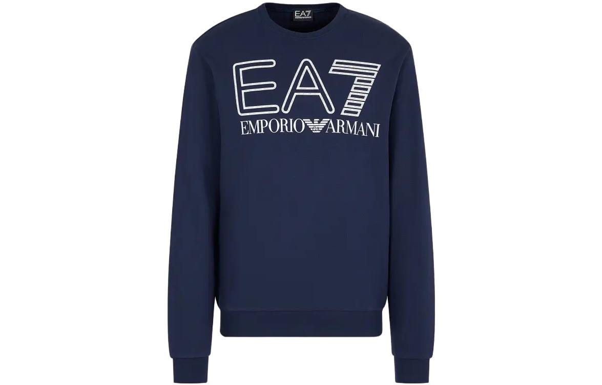 

Свитшот EA7 мужской морской синий EMPORIO ARMANI
