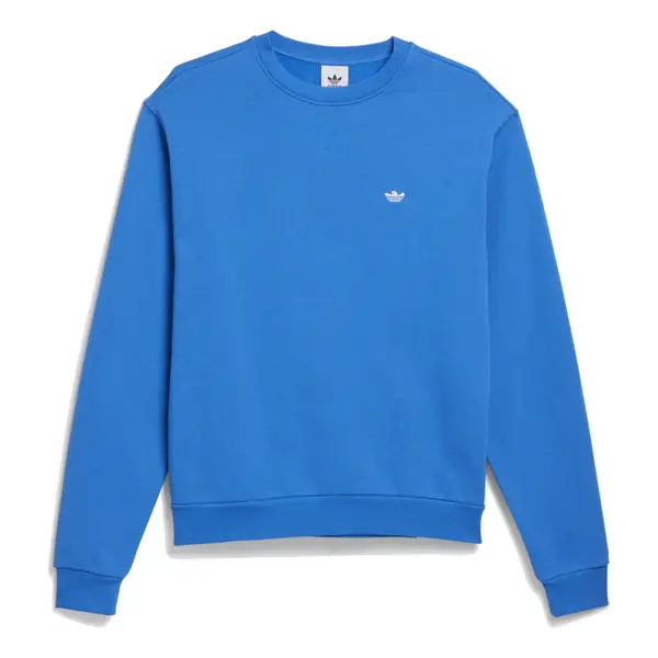 

Рубашка adidas Heavyweight Shmoofoil Crewneck Sweatshirt 'Blue Bird', синий