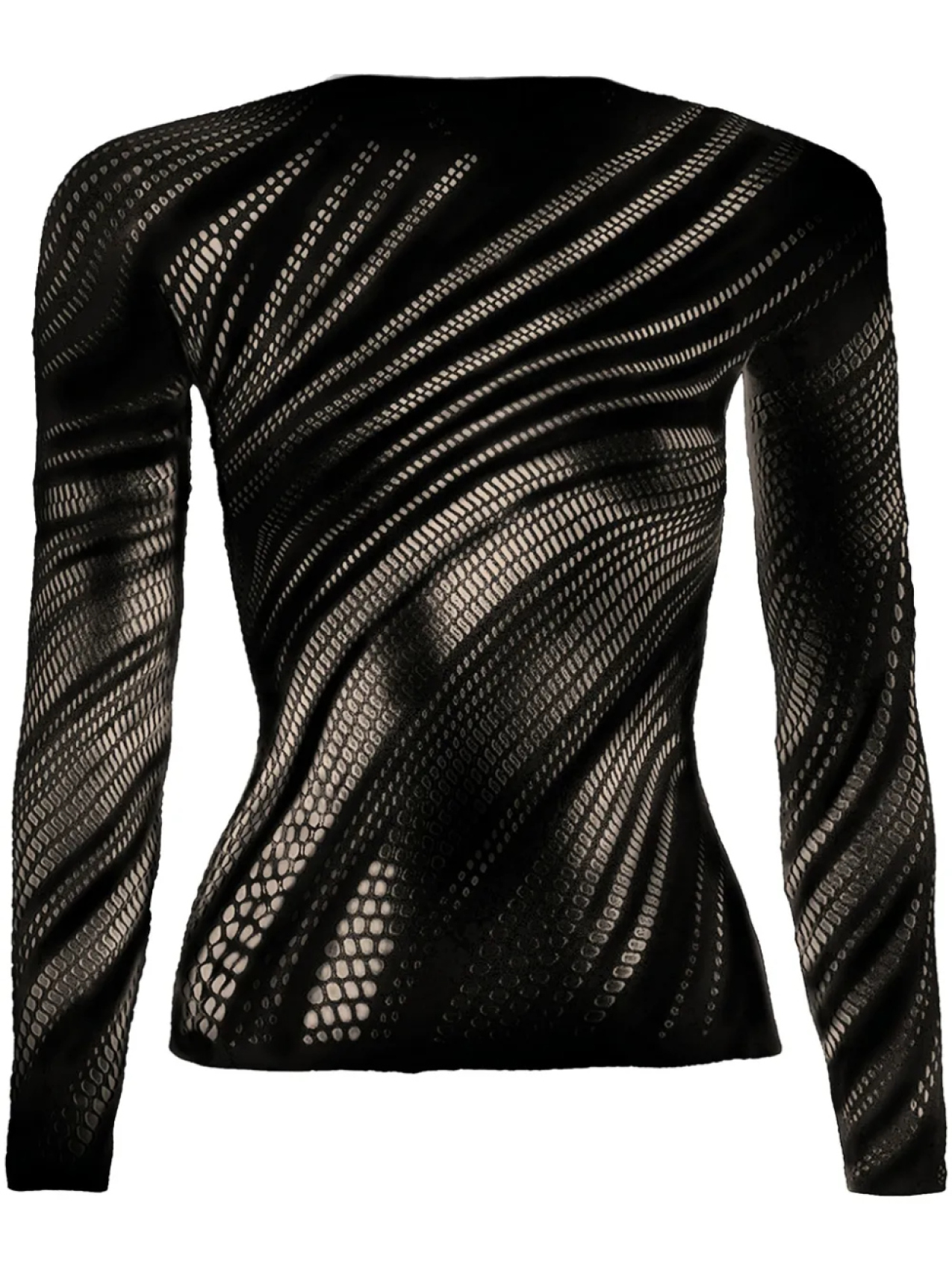 

Wolford футболка с перфорацией, черный
