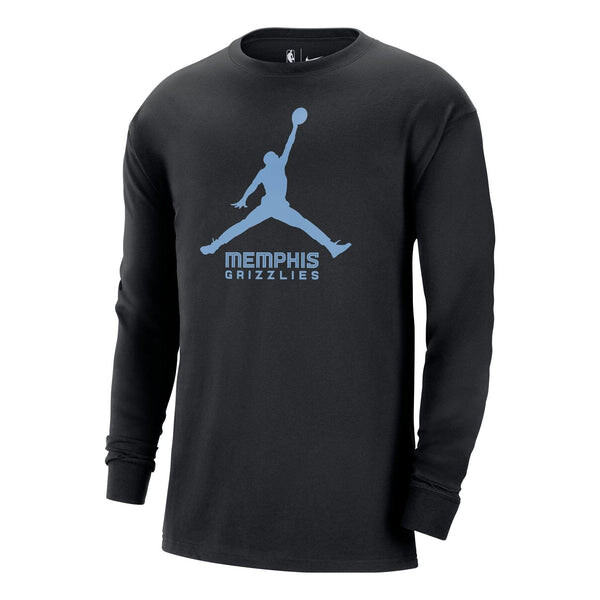 

Футболка x nba memphis grizzlies essential футболка с длинным рукавом Air Jordan, черный