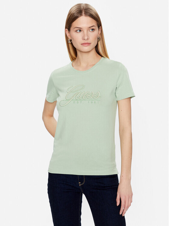 

Футболка стандартного кроя Guess, зеленый