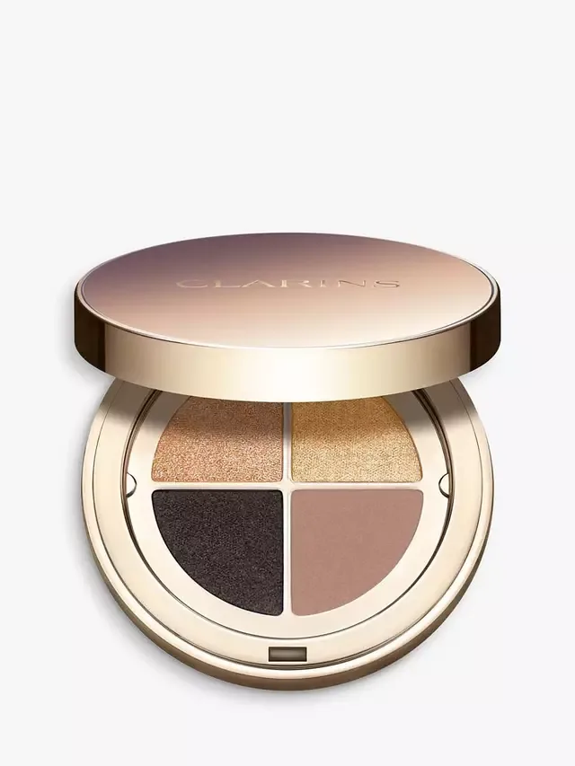 Палитра теней для век Ombre из 4 цветов Clarins, 08 Amber Graduation