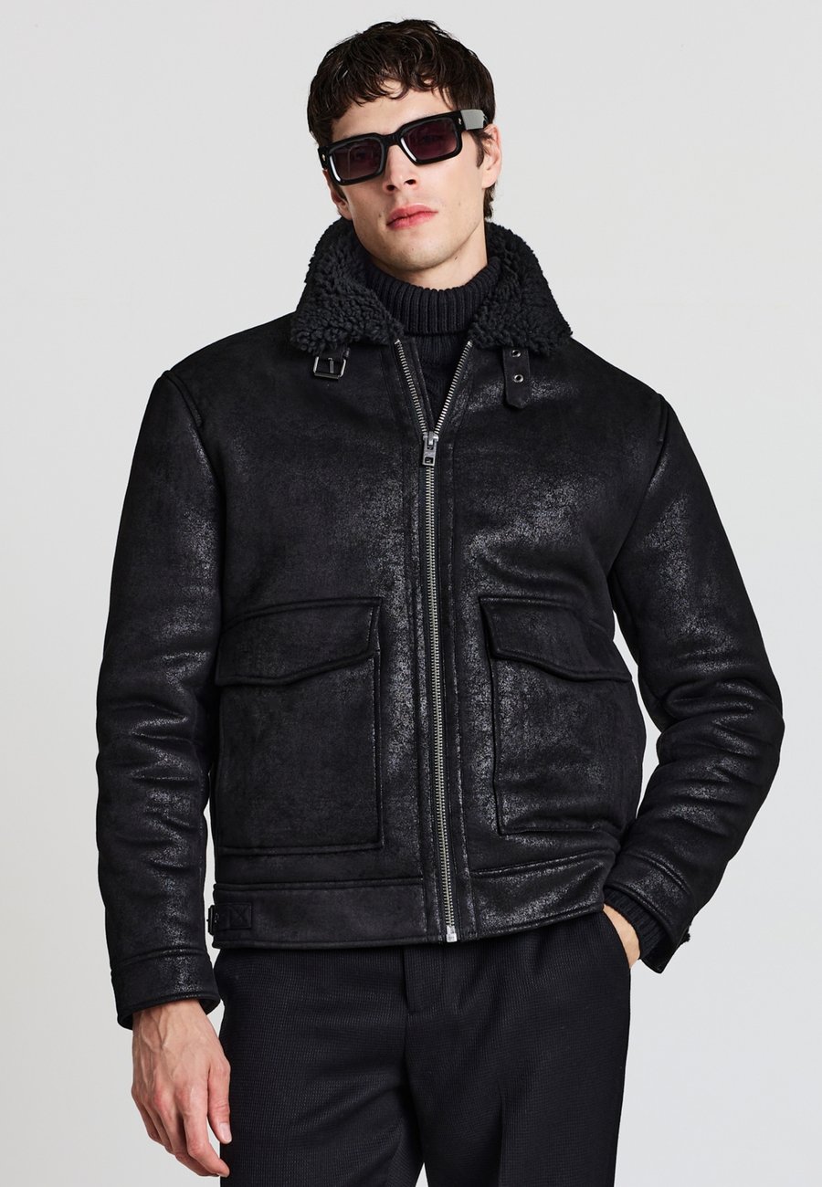 

Куртка Calliope Faux leather jacket, Nero/Black