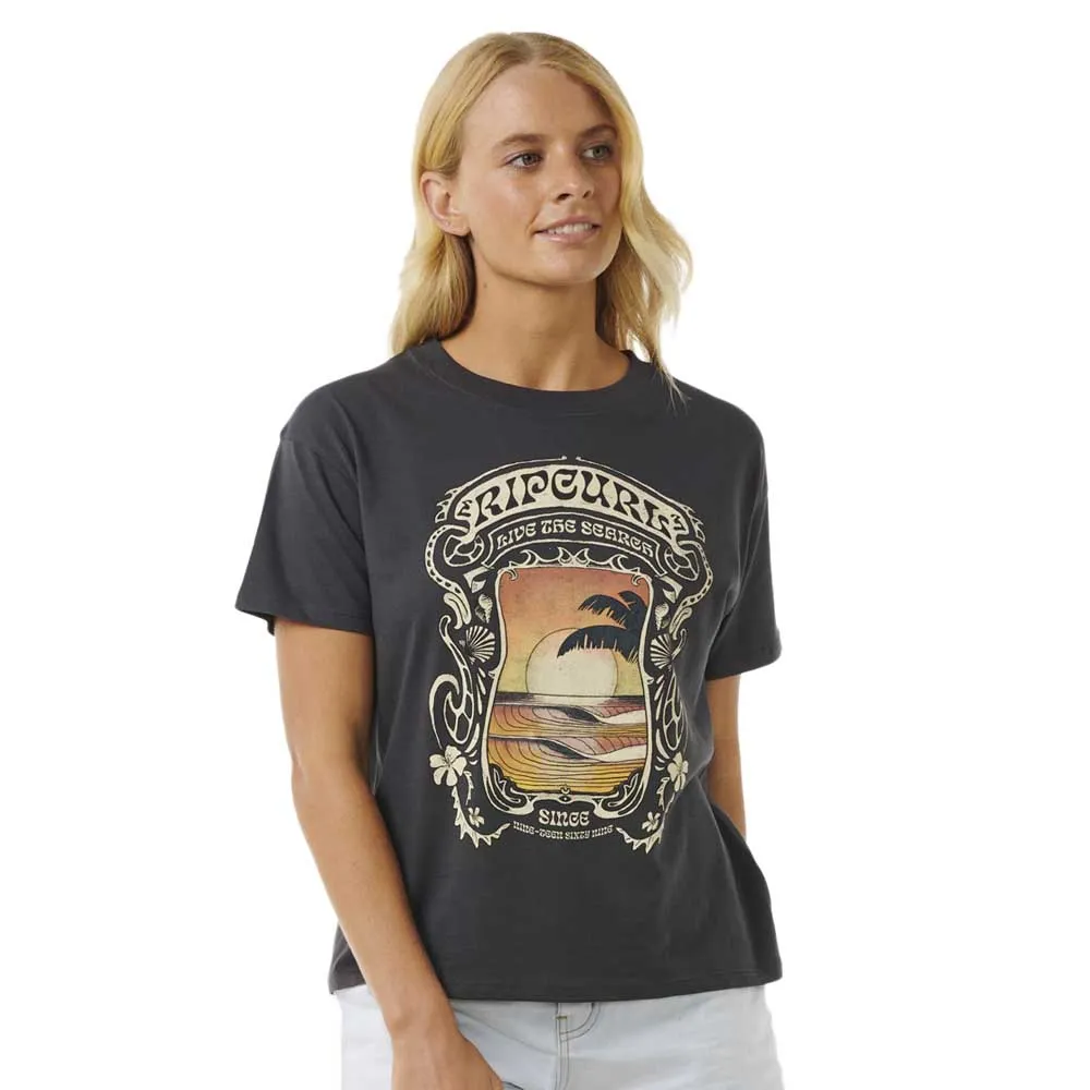 

Футболка Rip Curl Sea Shells Relaxed, серый