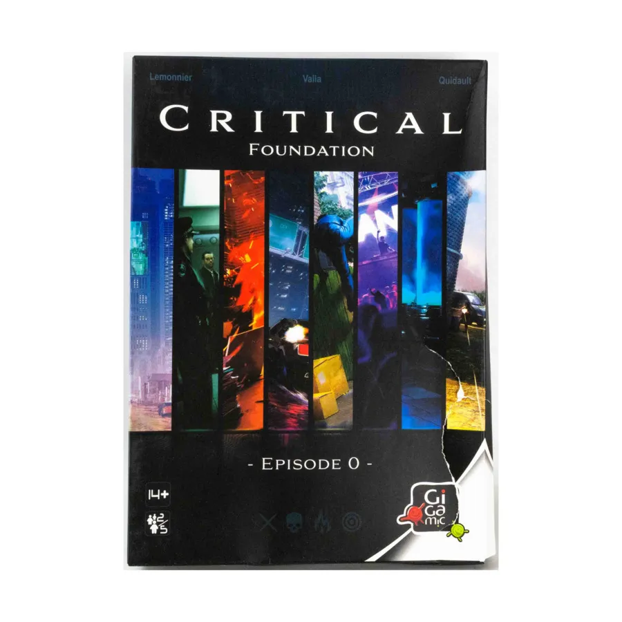 

Бокс-сет Critical - Foundation, Episode 0, Roleplaying Games (GIGamic)
