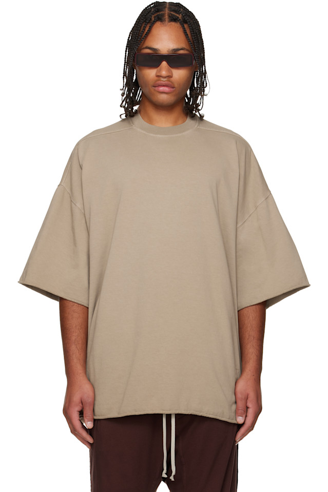 

Футболка Taupe Concordians Tommy Rick Owens Drkshdw, Dirty Pearl