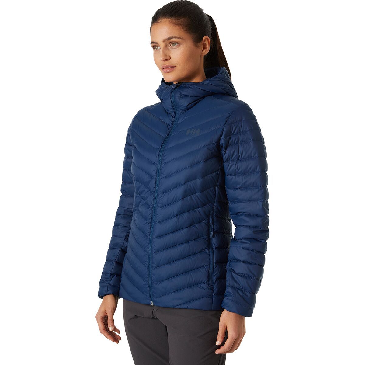 

Куртка с капюшоном утепленная пуховая Verglas Helly Hansen, цвет ocean