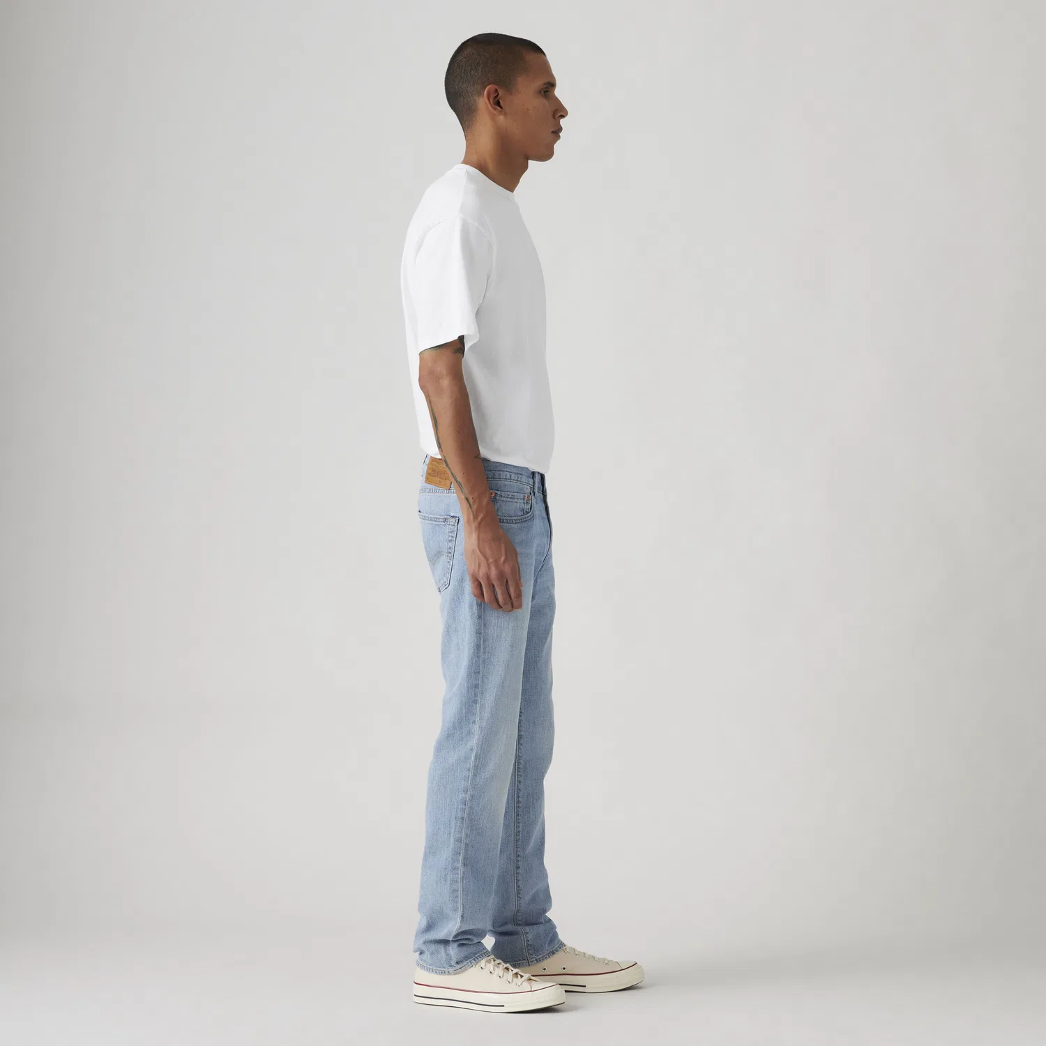 Мужские джинсы 511 Slim Linen+ Denim Levi's, Light Wash — фото 4