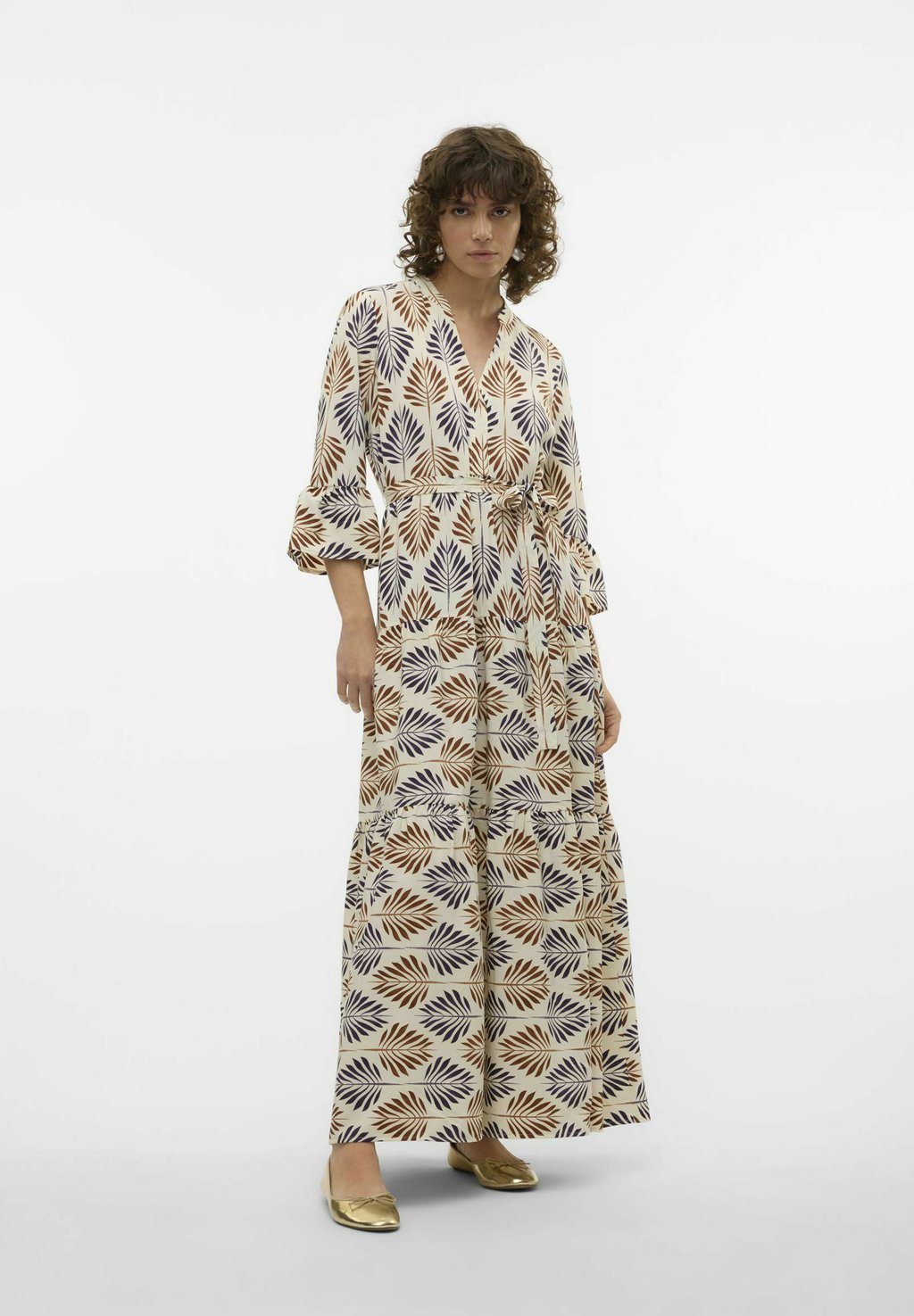 

Платье макси Vero Moda, белый