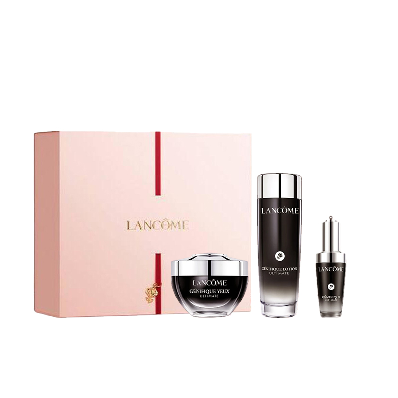 

LANCOME Lankou набор для ухода за кожей little black bottle с фильтром и сыворотками для увлажнения 30мл+150мл