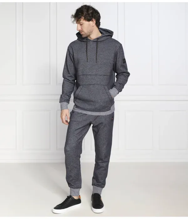 Пестрая толстовка regular fit Boss Orange, графитовый — фото 2