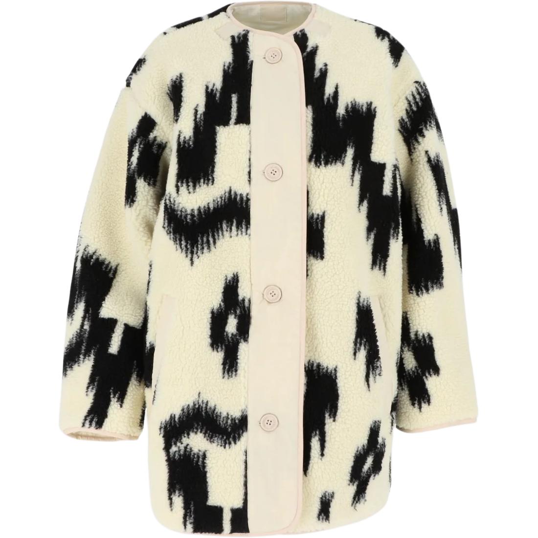 

ISABEL MARANT ETOILE Женское пальто натурального цвета, Natural
