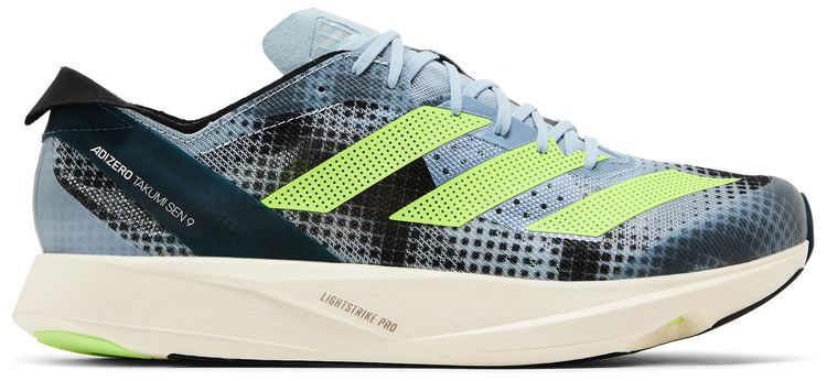 

Кроссовки adidas Adizero Takumi Sen 9 'Wonder Blue Lucid Lemon', синий