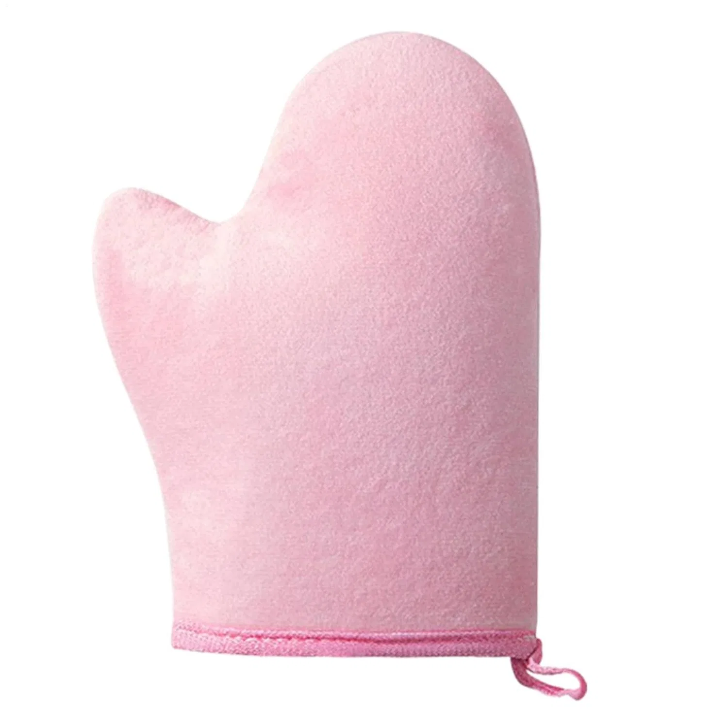 Рукавица для автозагара с захватом для большого пальца Generisch, Pink