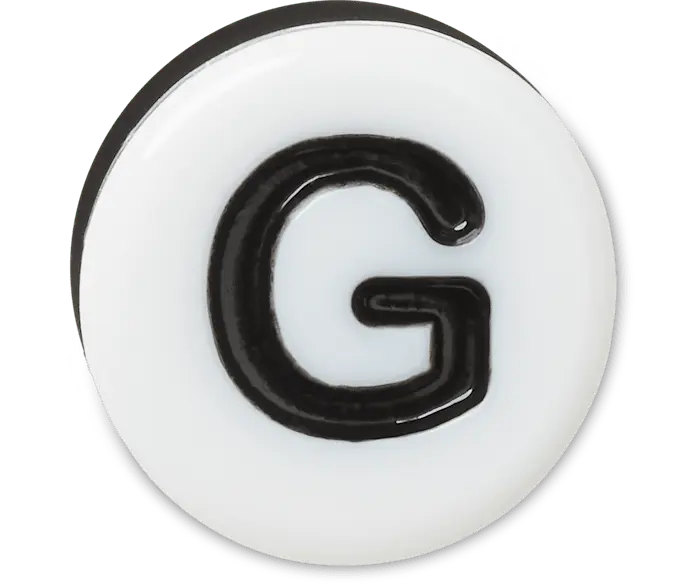 

Джиббитсы Tiny Friendship Letter G Crocs