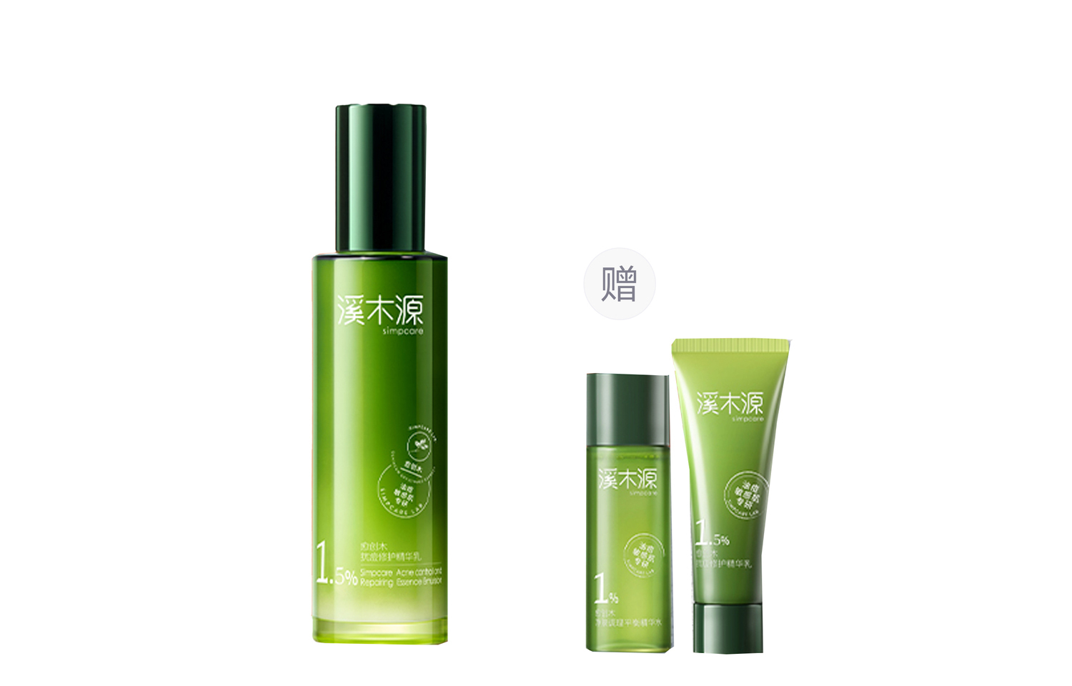 Тонер для лица Simpcare Guaiacum Officinale Purifying And Balancing Essence Toner, 100 мл — фото 3