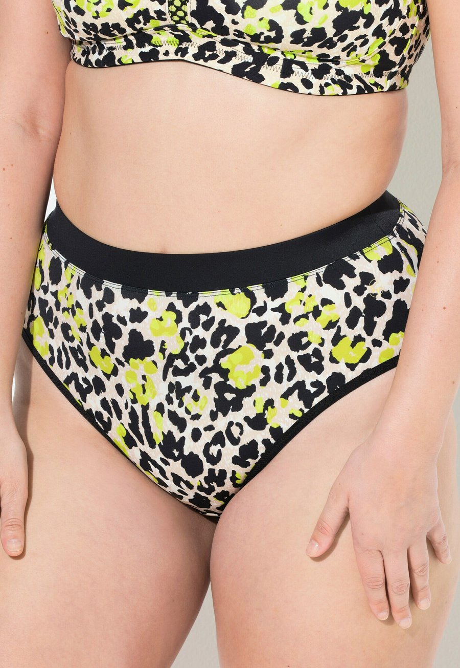 

Брифы Ulla Popken ELECTRIC LEOPARD, Lime/Green
