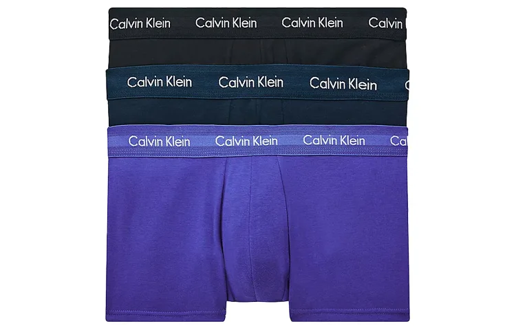 Calvin Klein Мужские трусы 3 шт мультиколор — фото 3