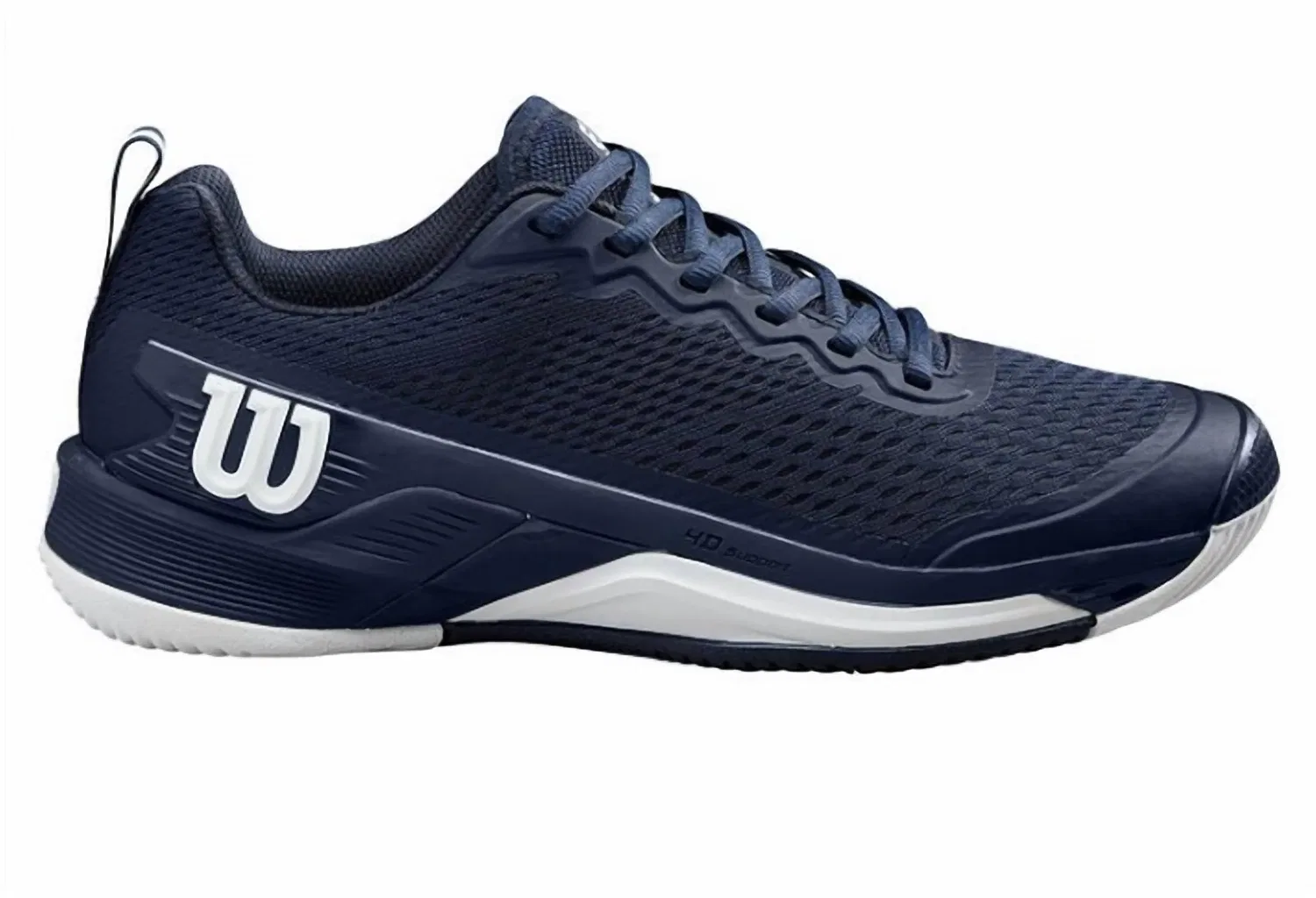 Wilson Мужские кроссовки Rush Pro 4.5 размера, цвет темно-синий/белый — фото 4