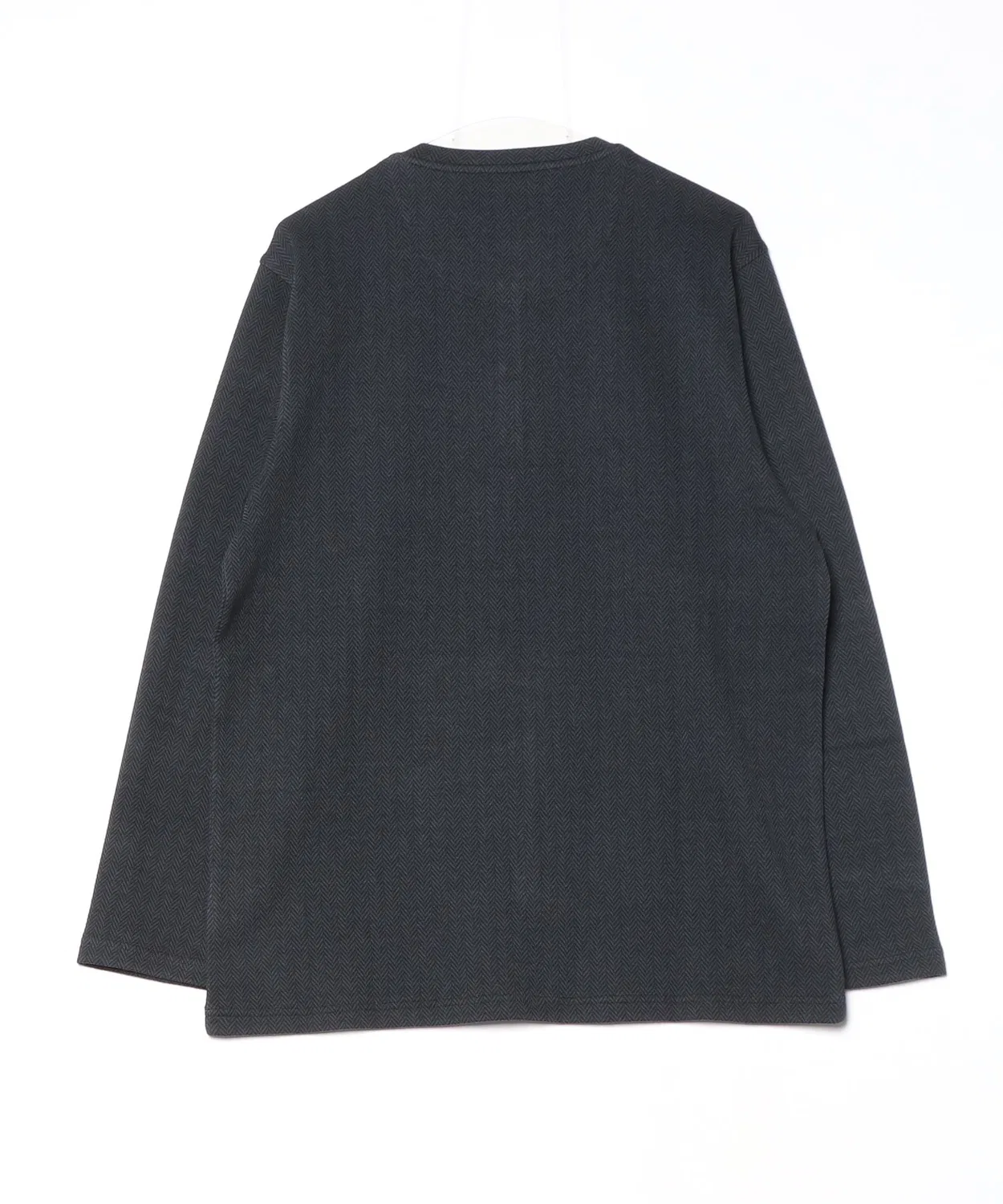 Футболка с длинным рукавом POLO RALPH LAUREN Henley Neck Long Sleeve, хэзер-серый — фото 2