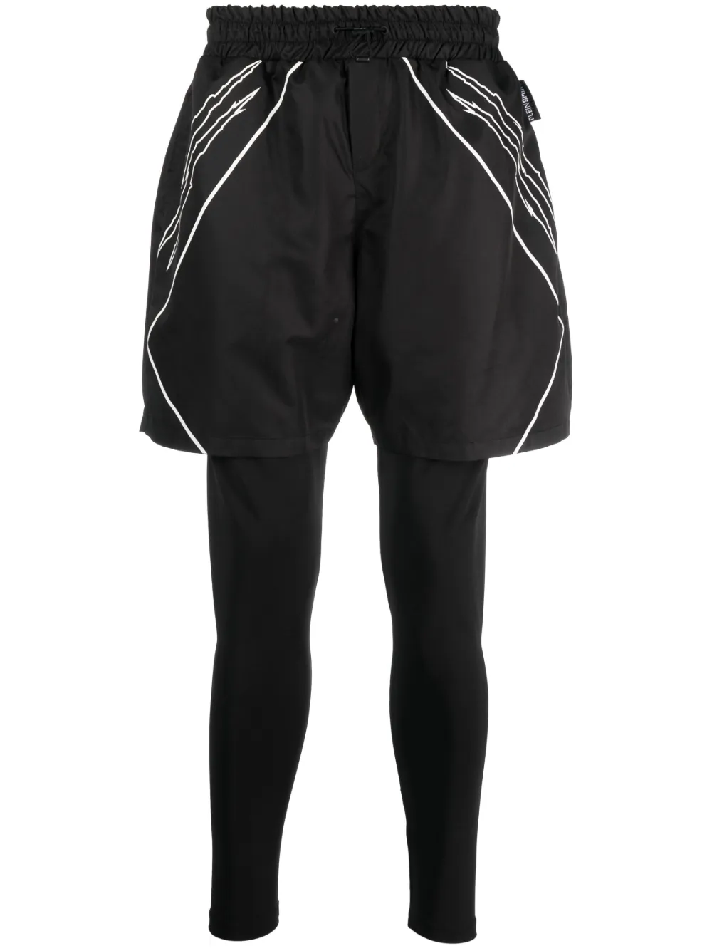 

Шорты Tiger Court Plein Sport, черный