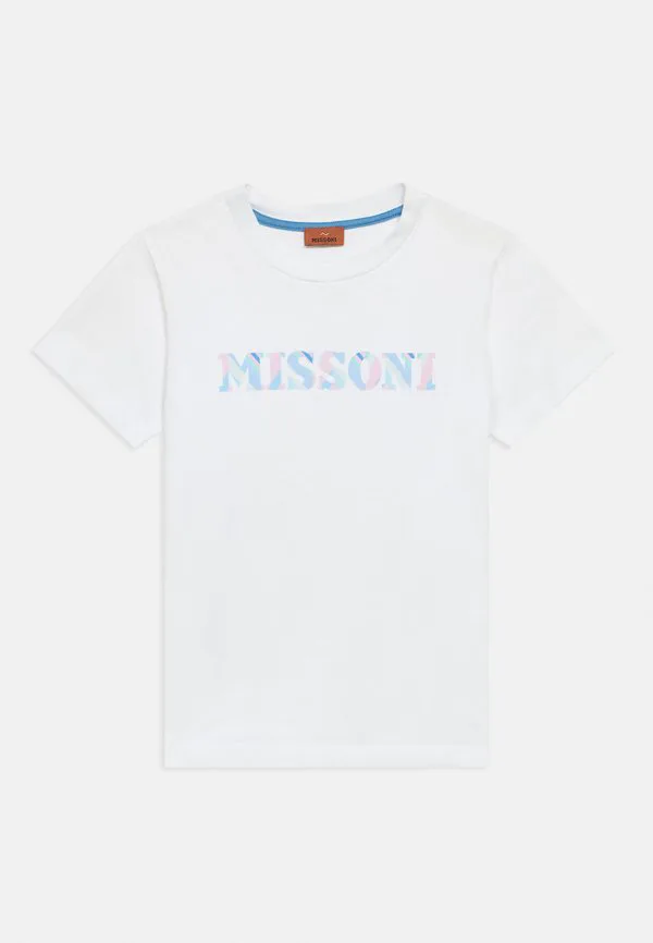 Футболка с принтом Missoni, White