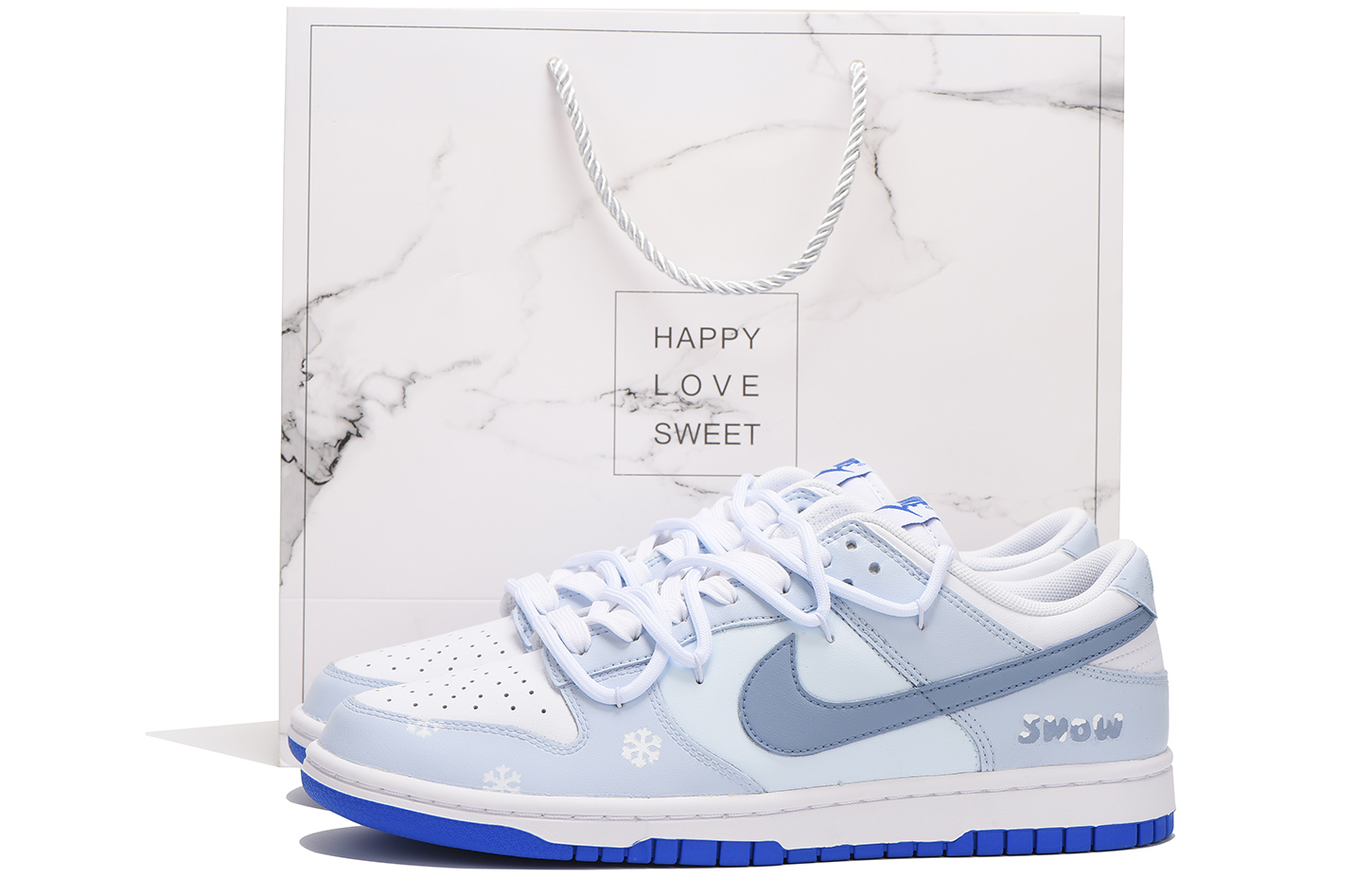 

Кроссовки Nike Dunk Skateboard Shoes Men Low-Top White