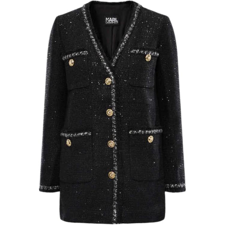 

Карл Лагерфельд куртка женская KARL LAGERFELD / Karl Lagerfeld Jeans, черный