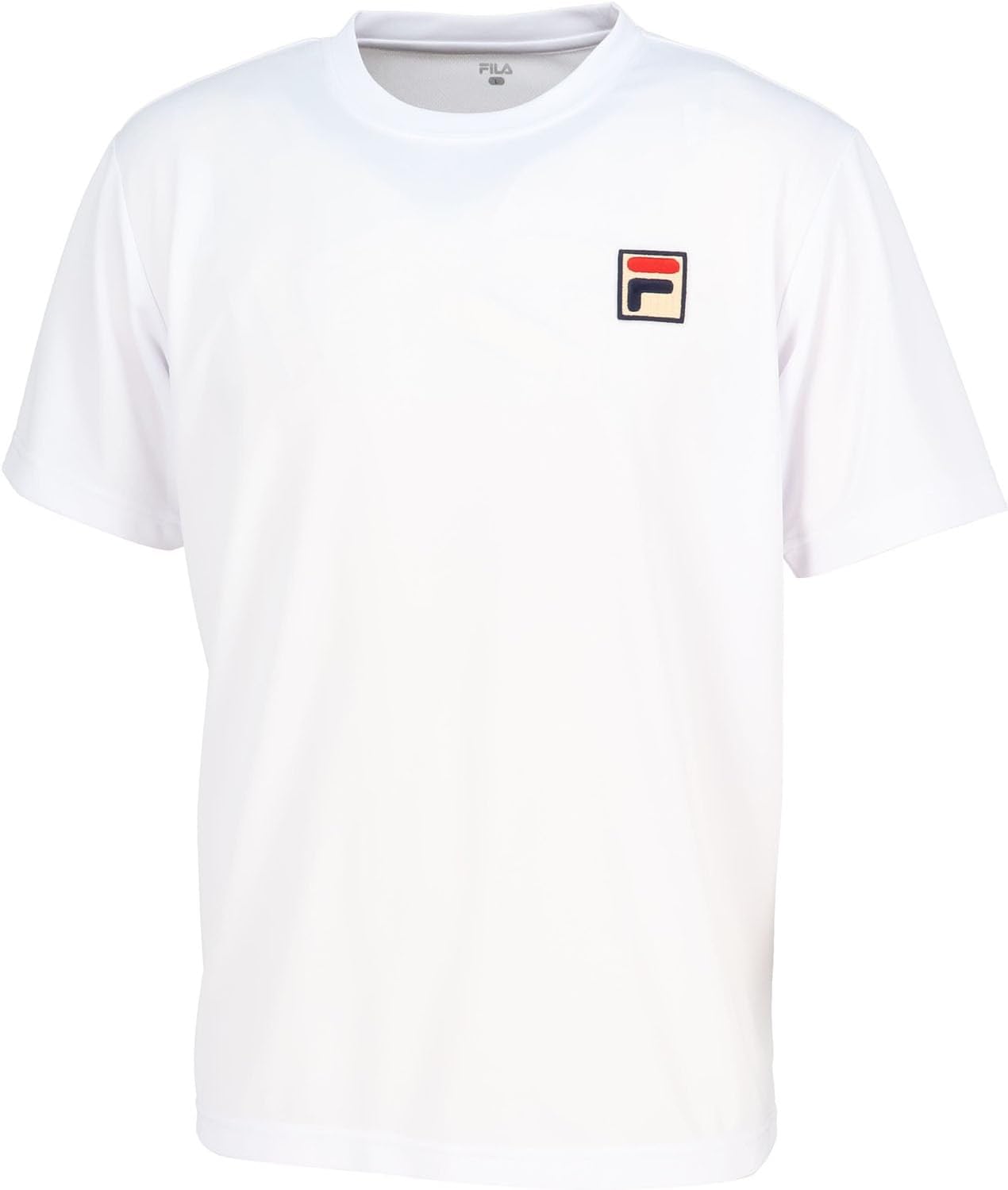 

Мужская теннисная футболка FILA TENNIS с коротким рукавом, влагоотводящая, быстросохнущая, с защитой от УФ-излучения и дезодорирующим эффектом, FDZEM0077, белый