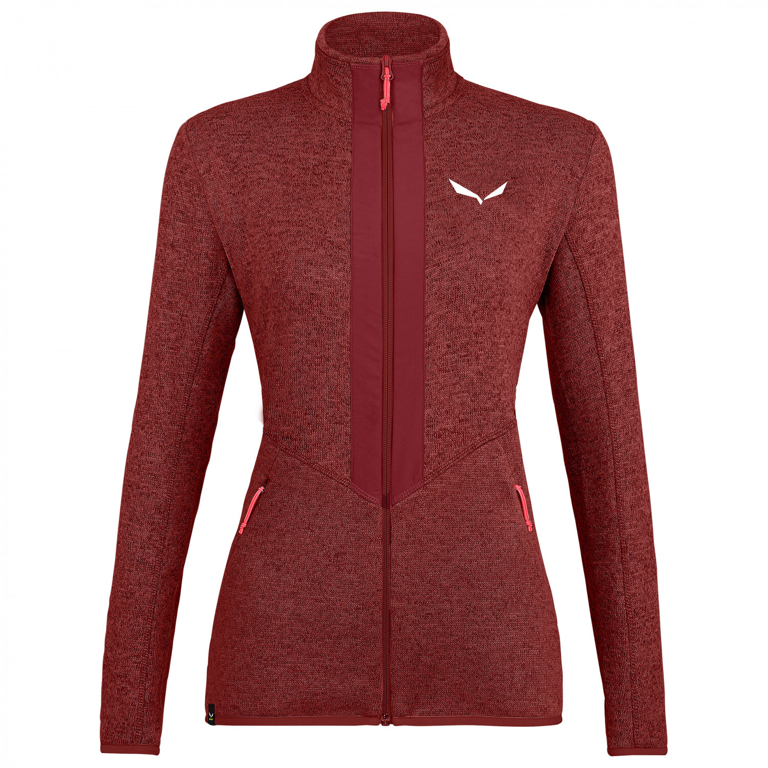 

Флисовая жилетка Salewa Women's Rocca 2 PL Full Zip, цвет Syrah Melange