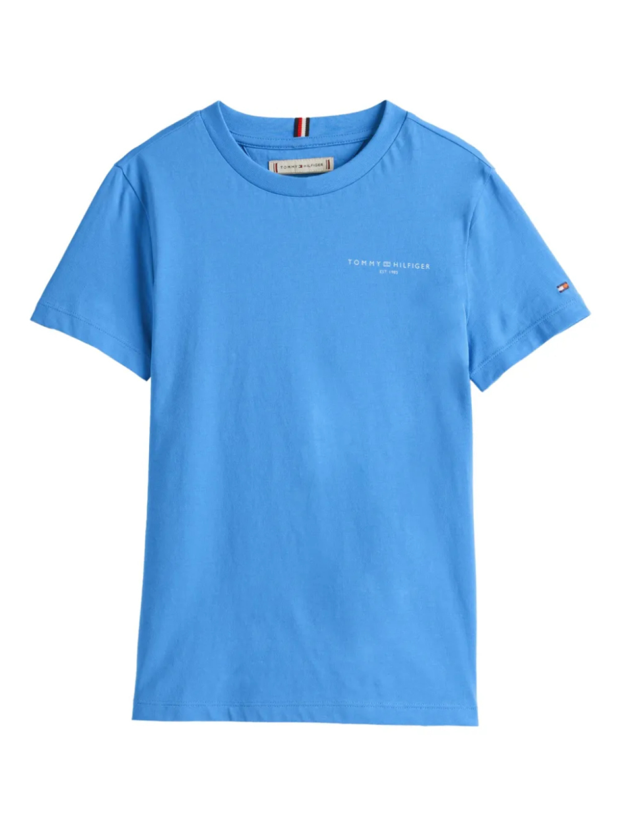

Футболка с логотипом Tommy Hilfiger Junior, синий