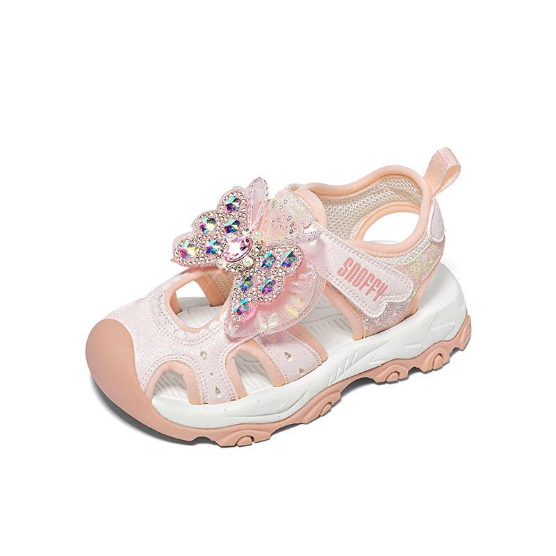 Сандалии Shimmering Shoes Collection Slip Resistant, Breathable, Quick Dry Sandal Kids' Snoffy, бежевый — фото 4