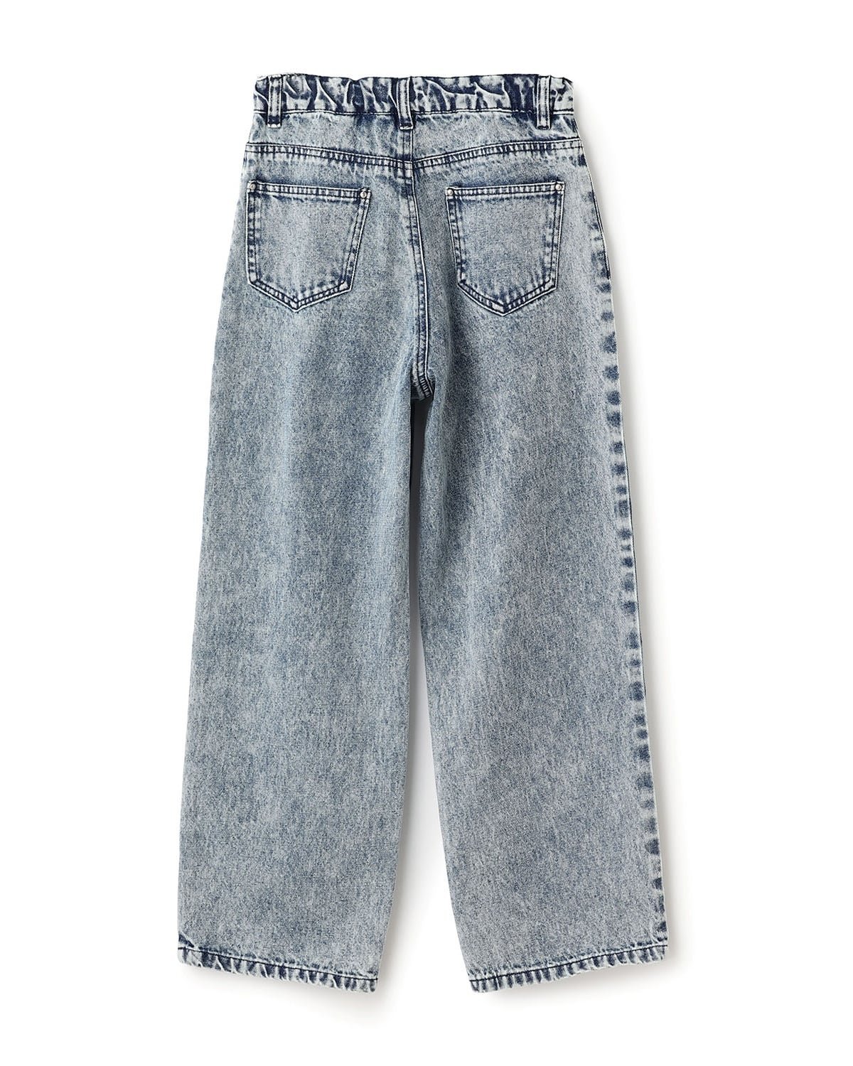 Джинсовые брюки Pom ponette junior, Blue — фото 2