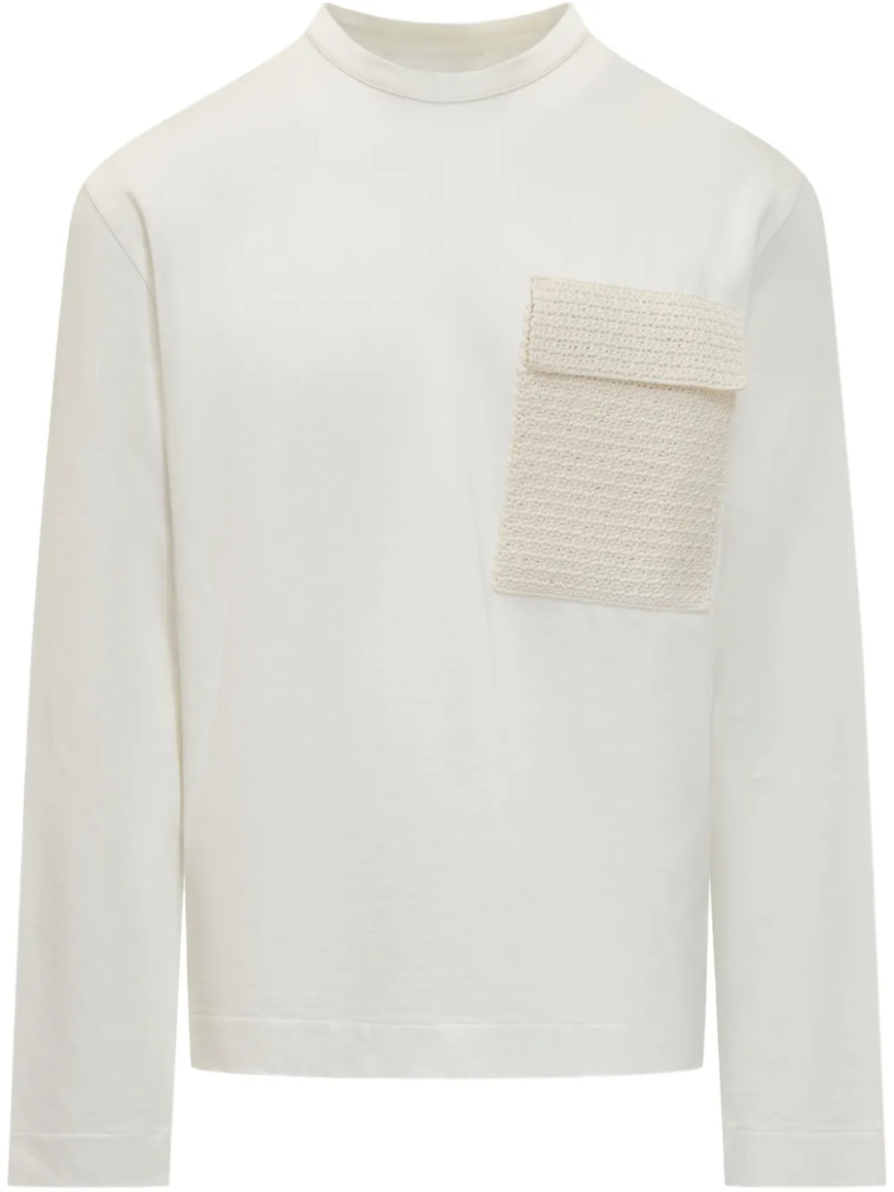 

Свитер с длинными рукавами Jil Sander, белый