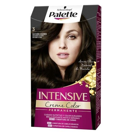 

Палитра Intense Color Cream 3 Темно-коричневый 115мл, Schwarzkopf