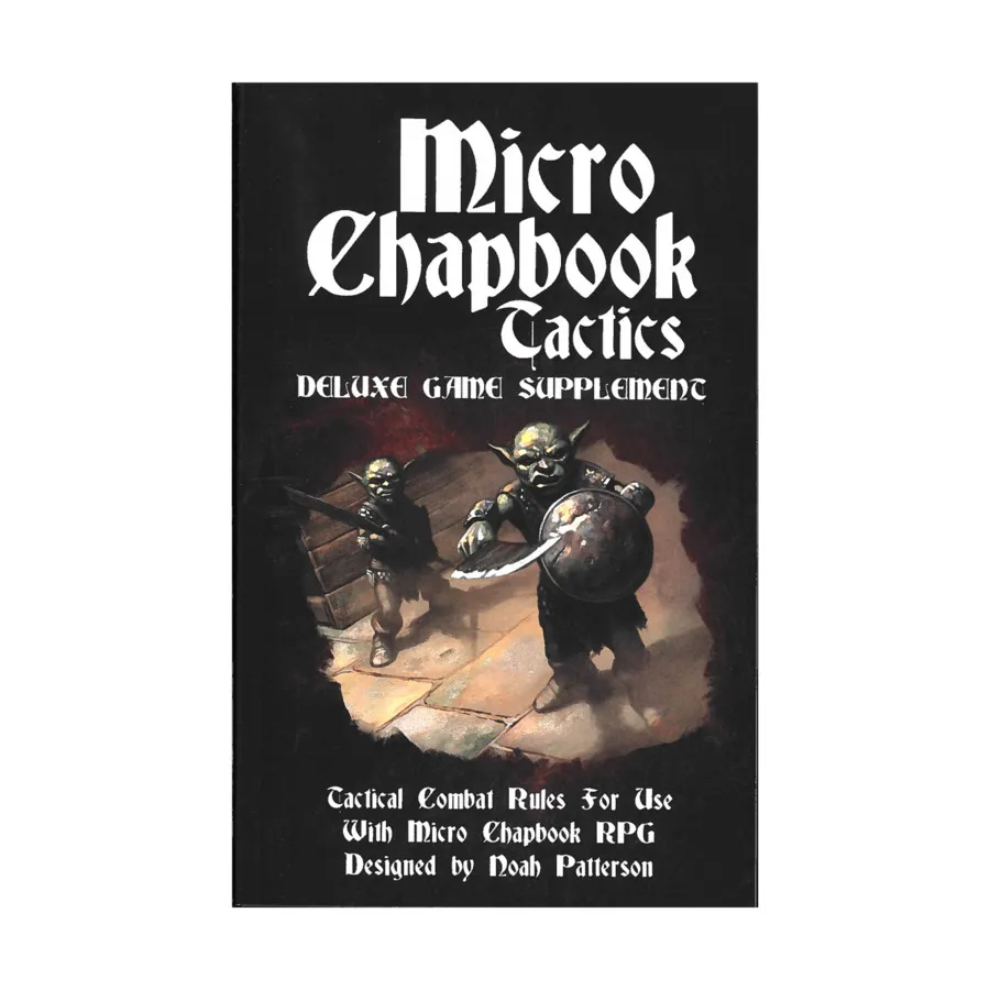

Micro Chapbook Tactics, Micro RPG, мягкая обложка