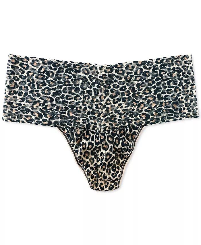 

Женские стринги большого размера One Size с леопардовым принтом 2X1924X Hanky Panky, мультиколор