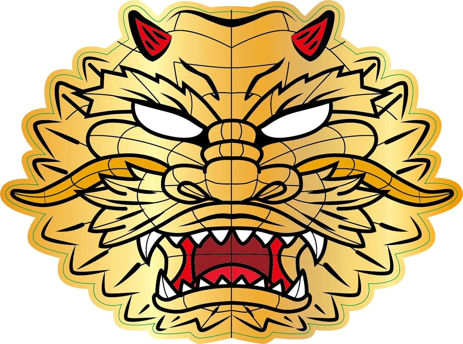 Маска для лица — Листовая Nebuta Face Pack Dragon, 25 мл — фото 2