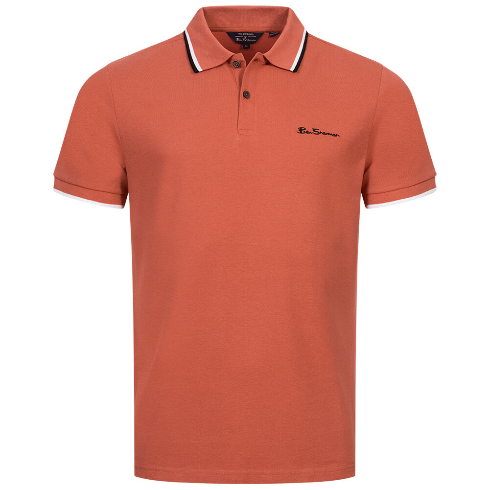 

Мужская рубашка поло BEN SHERMAN Twin Tipped