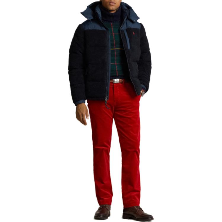 Polo Ralph Lauren Куртка пуховая мужская морской синий FW23, Marine Blue — фото 4