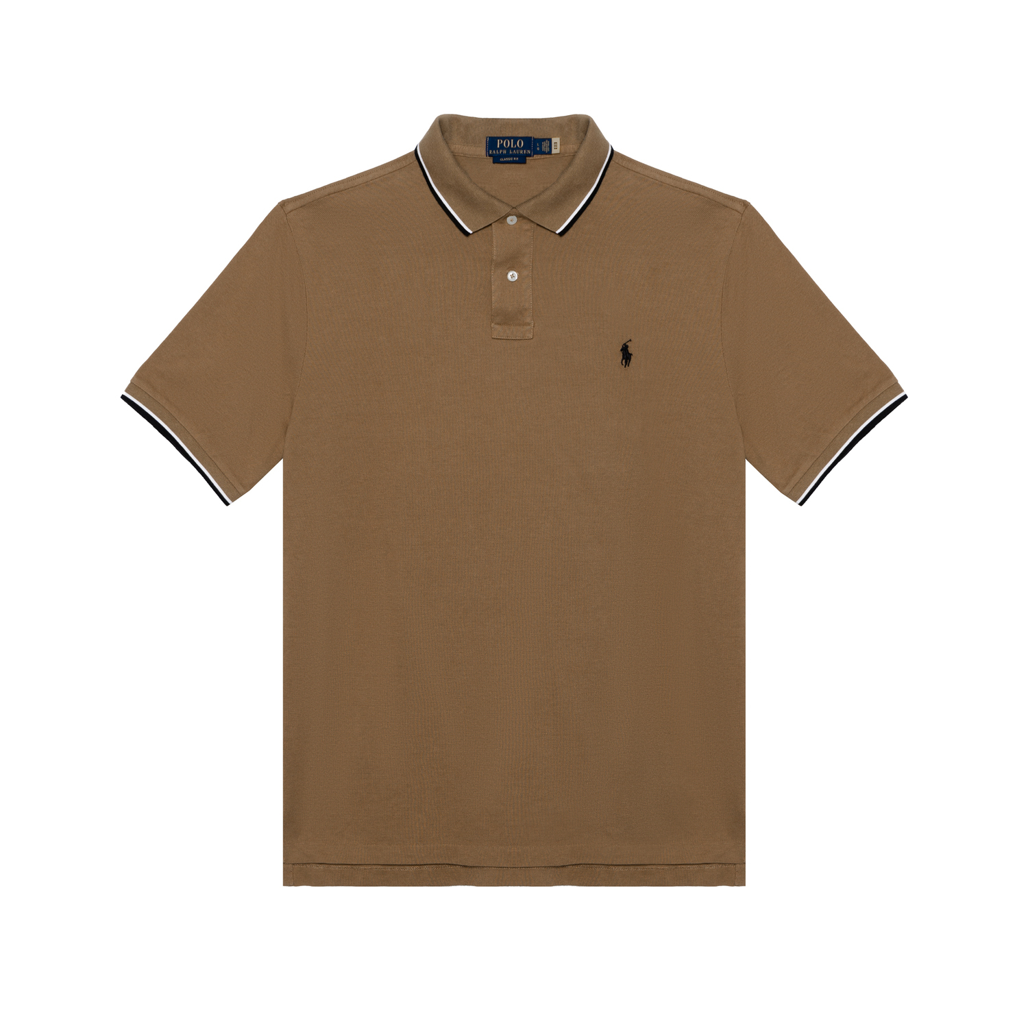 

Polo Ralph Lauren SS24 Polo Shirt Men's Brown, Коричневый, Polo Ralph Lauren SS24 Polo Shirt Men's Brown