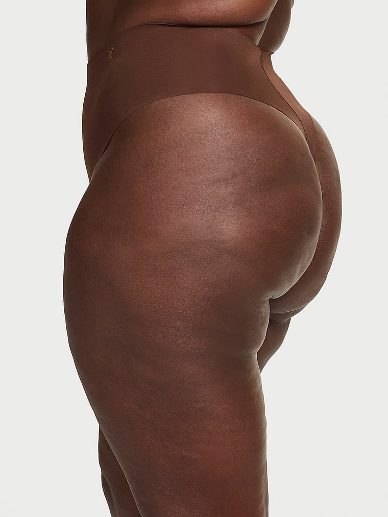 Утягивающие трусики-стринги с высокой талией от Victoria Sheersmoothing Victoria'S Secret, цвет ganache — фото 2