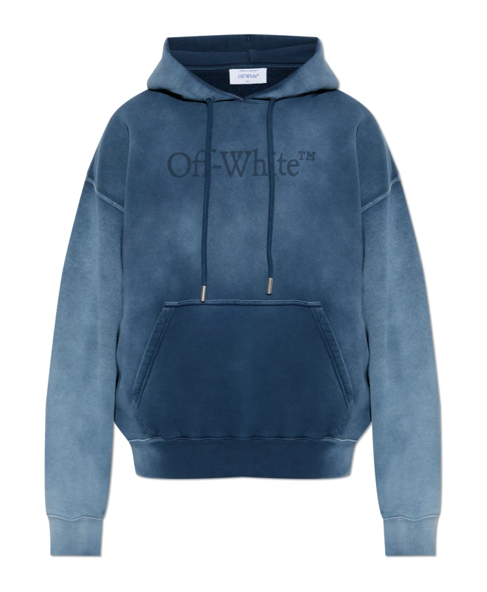 

Толстовка с капюшоном Off White, синий
