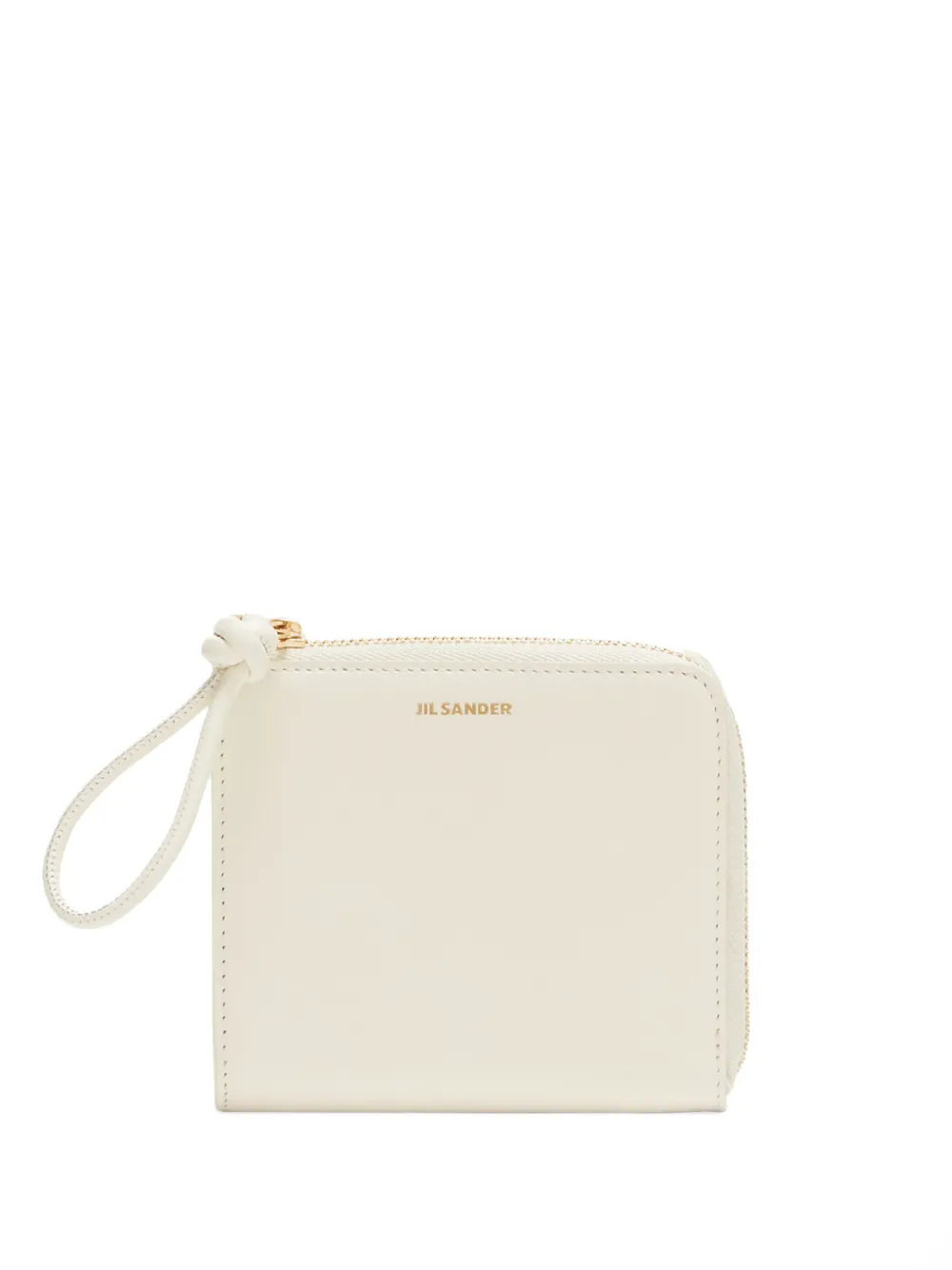 

Кошелек с тисненым логотипом JIL SANDER, белый